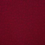 Katoen rood met bloemen