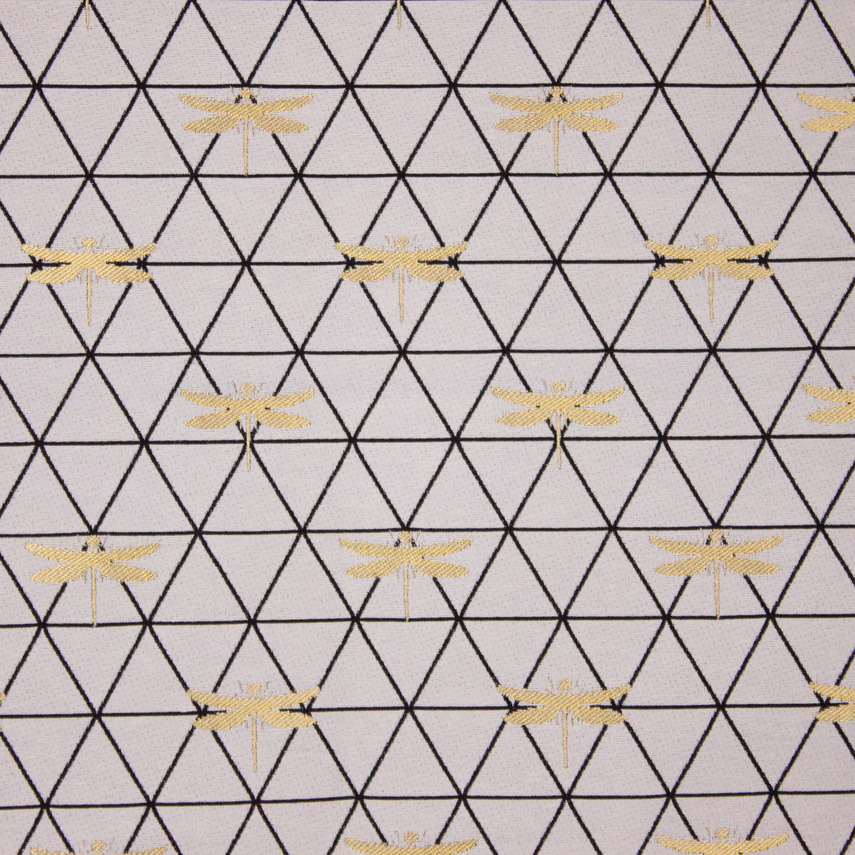 Canvas met geomotief en libellen