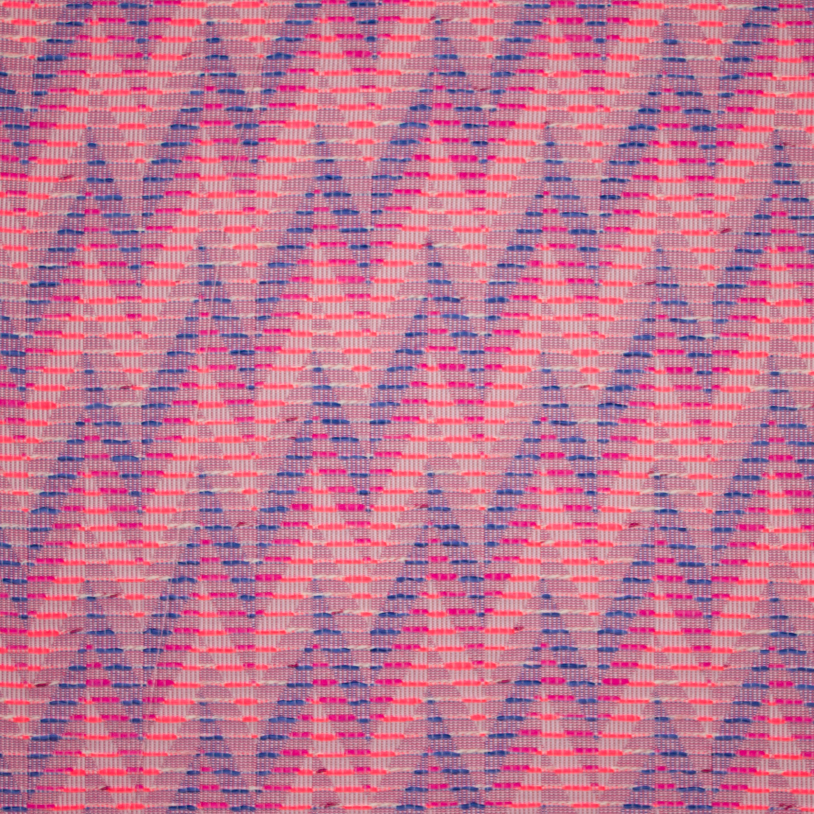 Jacquard in katoen - polyester mengeling met abstract motief