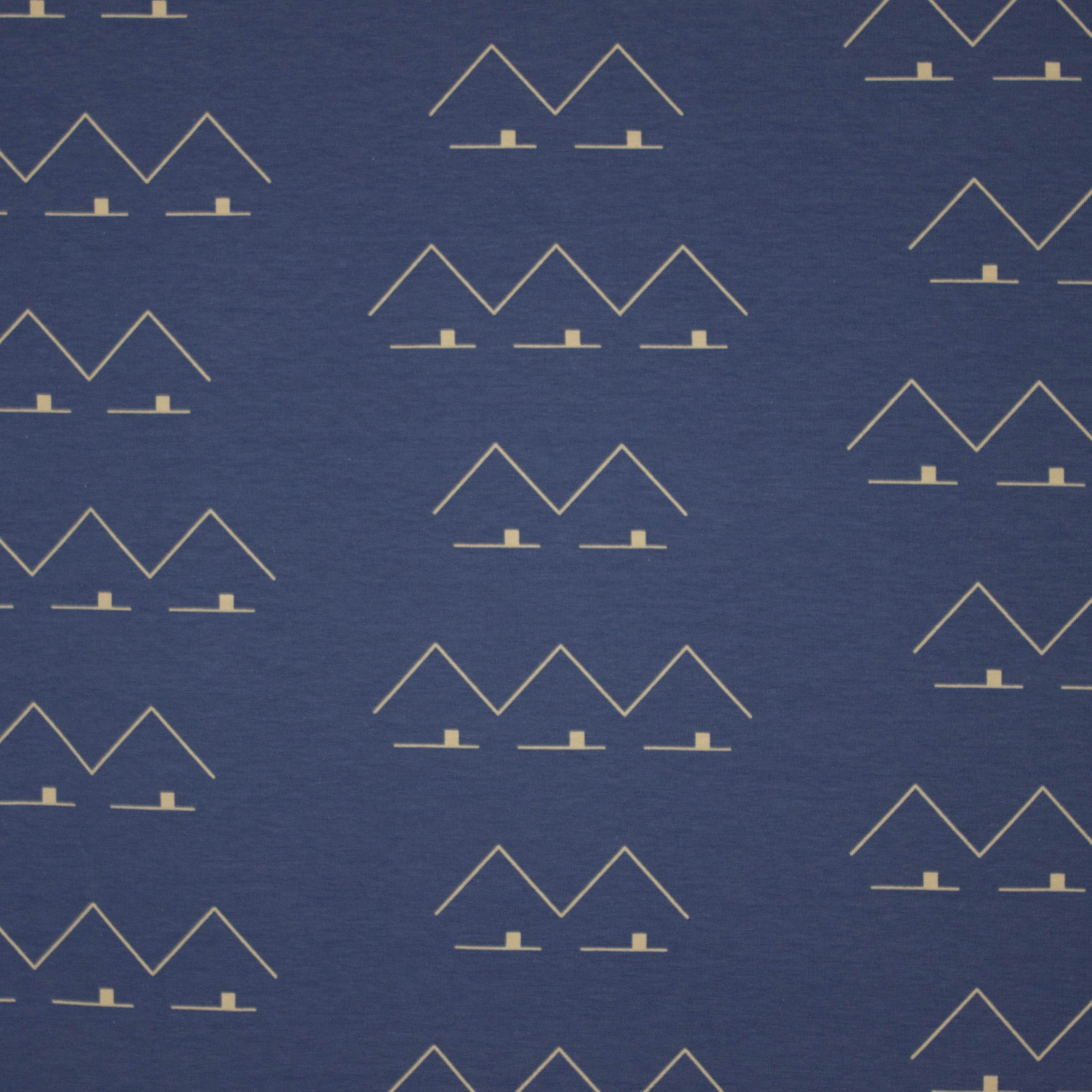 Blauwe french terry van About Blue fabrics