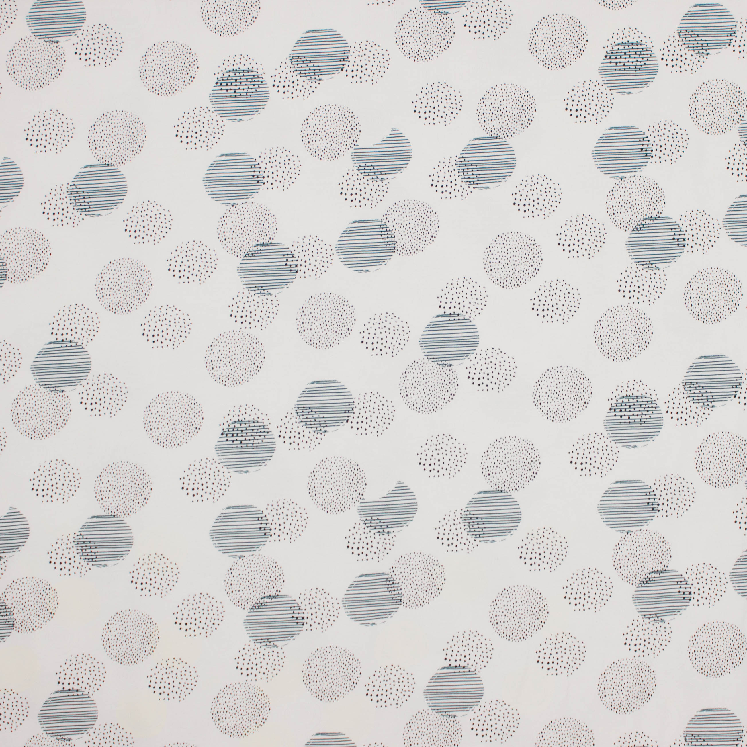 Kleur veranderende tricot met bollen motief