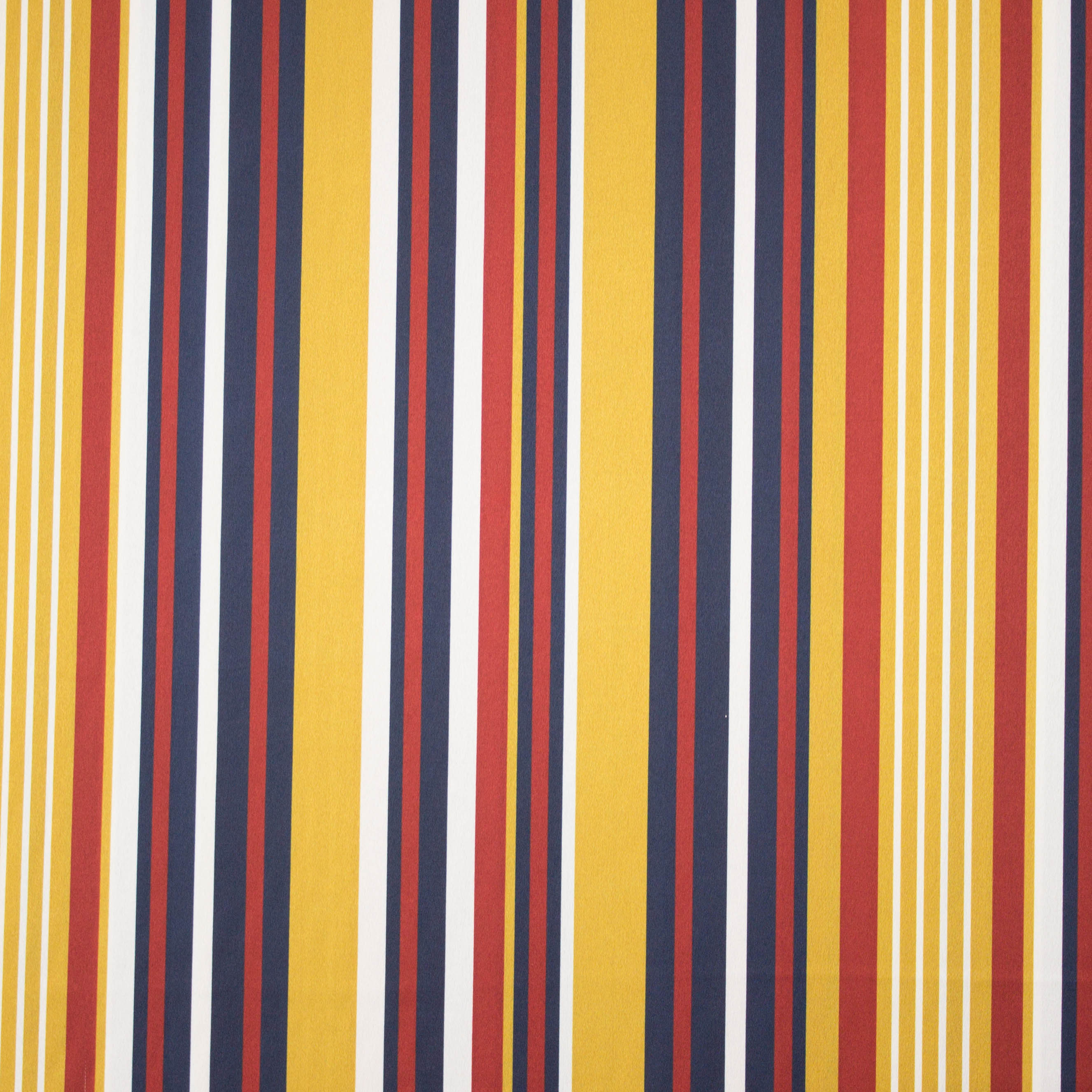 Veelkleurige gestreepte polyester satijn