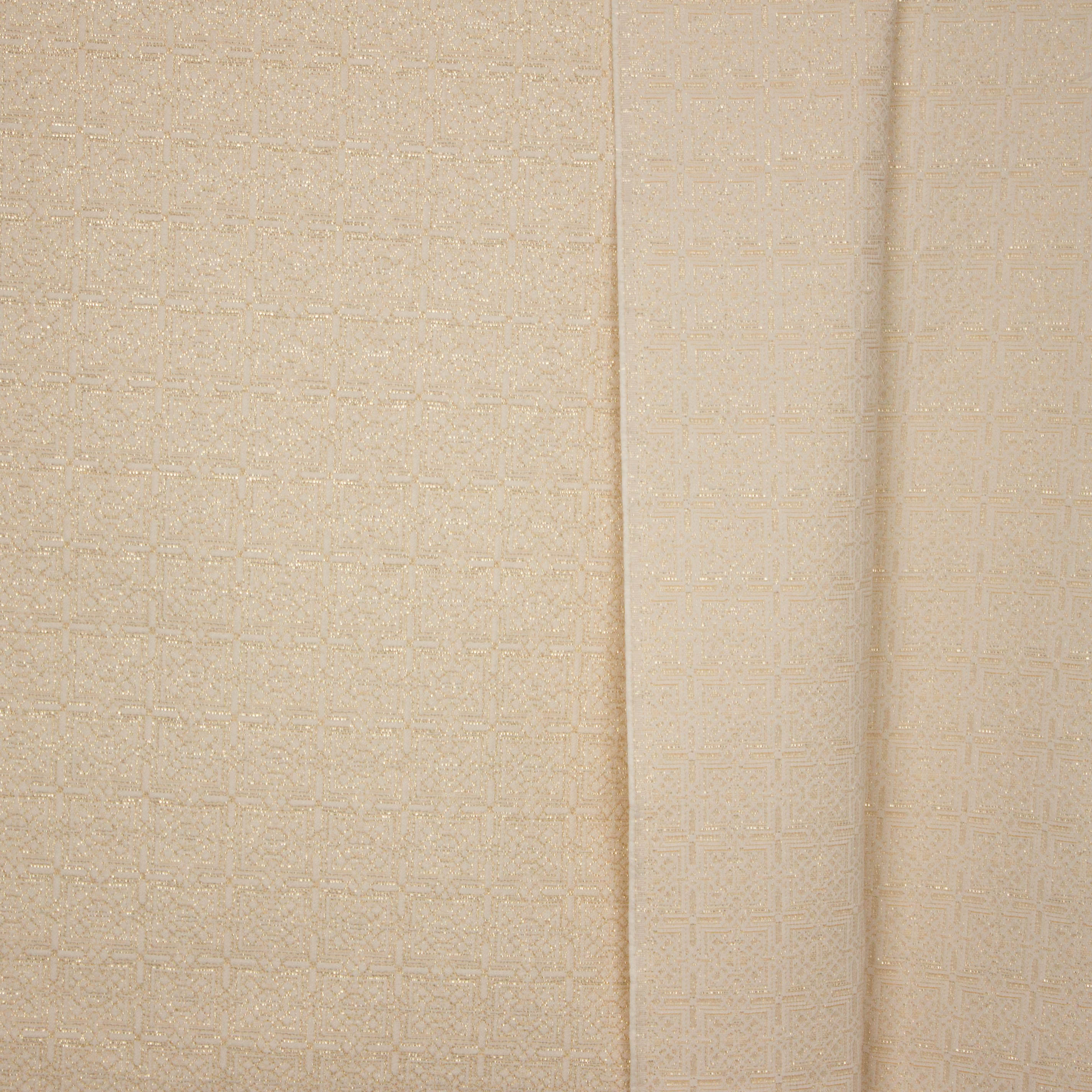 Jacquard goud glinsterdraad fantasie