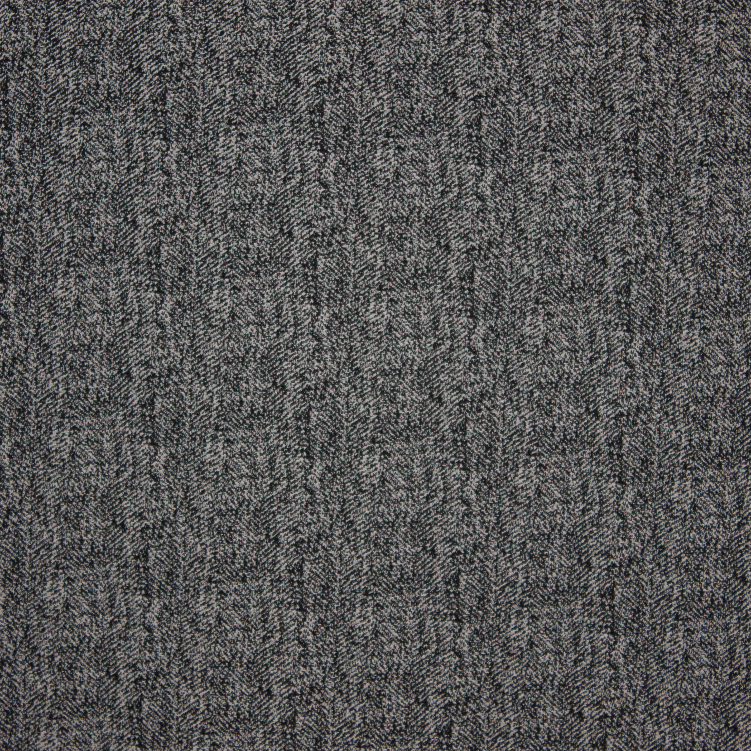 Rekbare viscose / polyester mengeling in beige en zwart uit 'La Maison Victor'