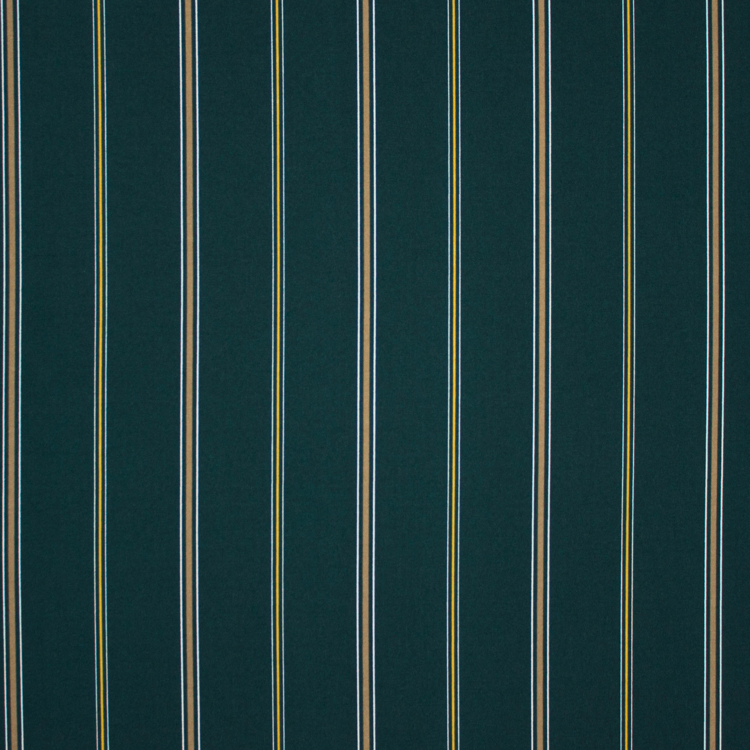 Groene polyester tricot met strepen van 'My Image'