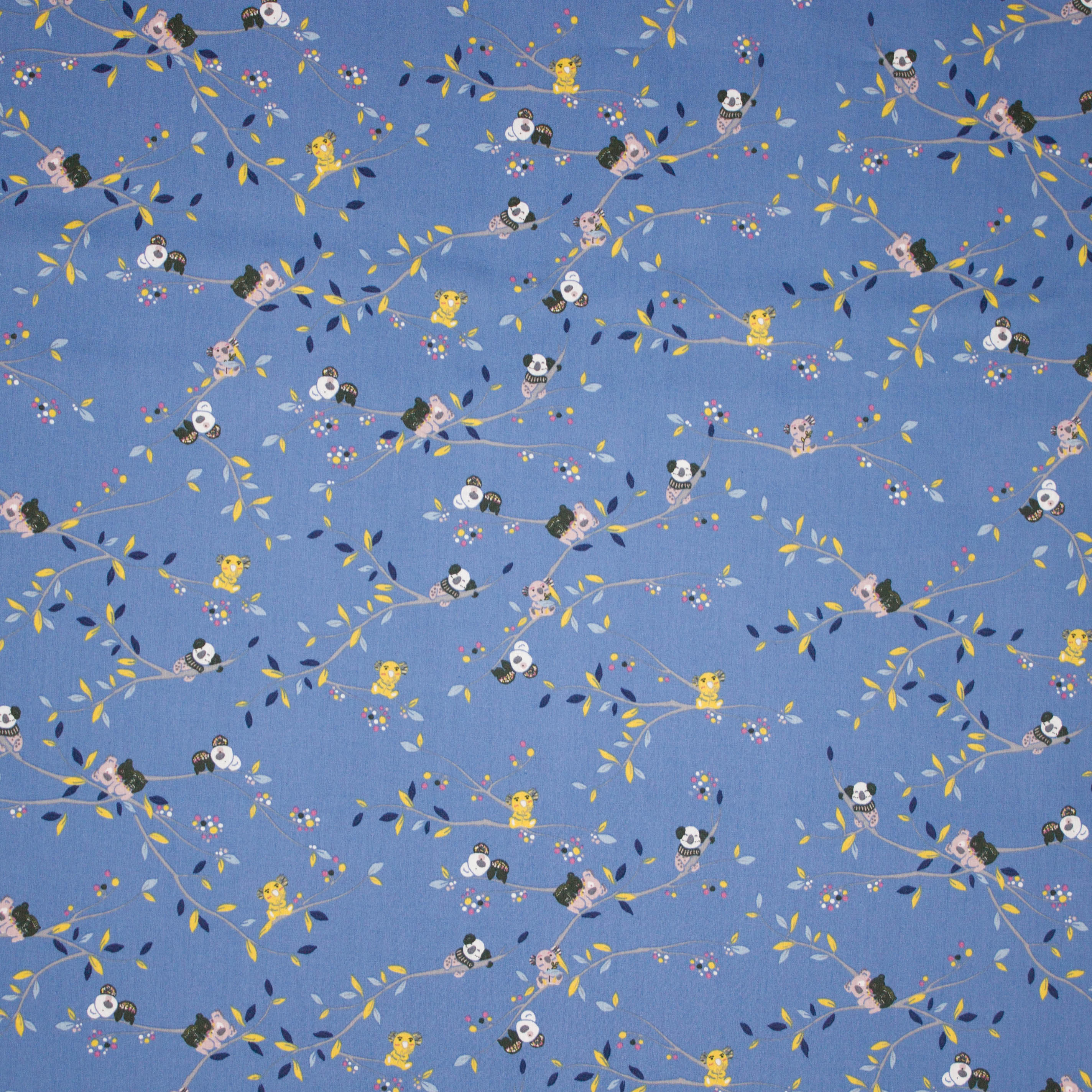 Blauw katoentje  'Koala Wood van Poppy'