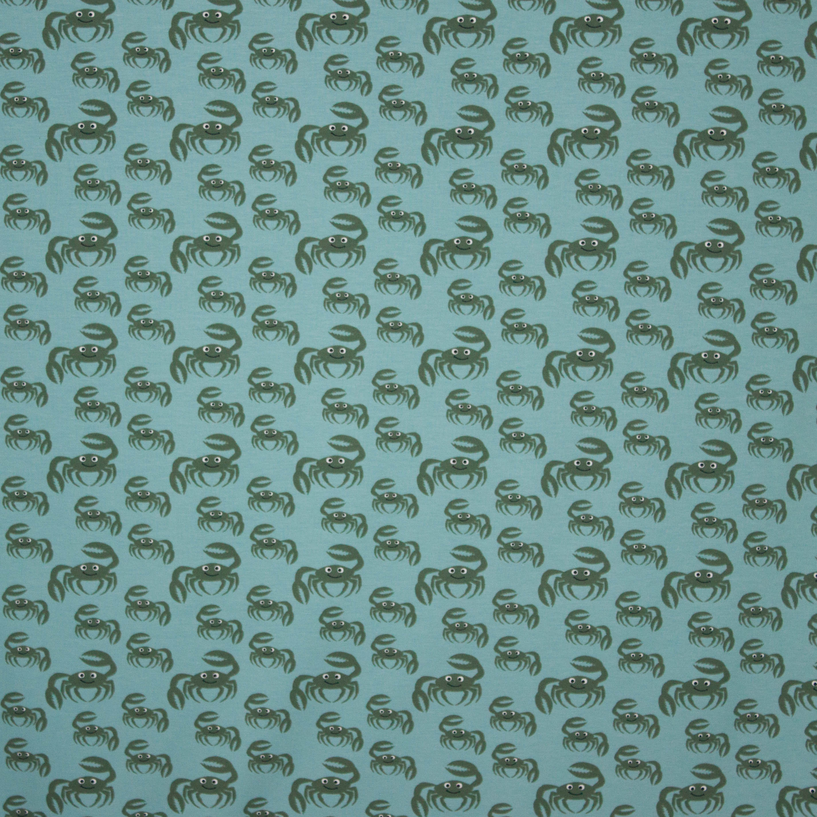Tricot krab motief