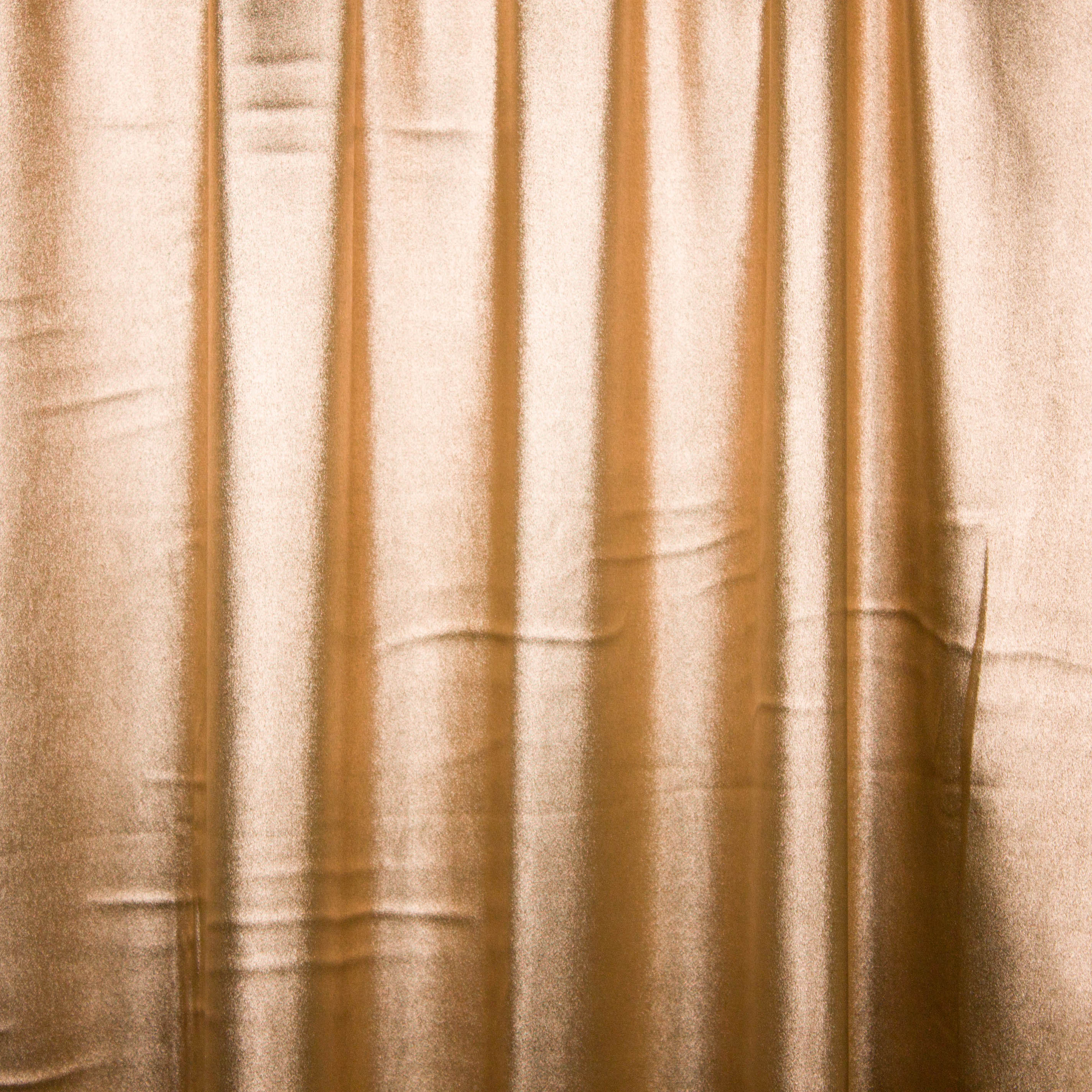 Gouden glitter stretch polyester