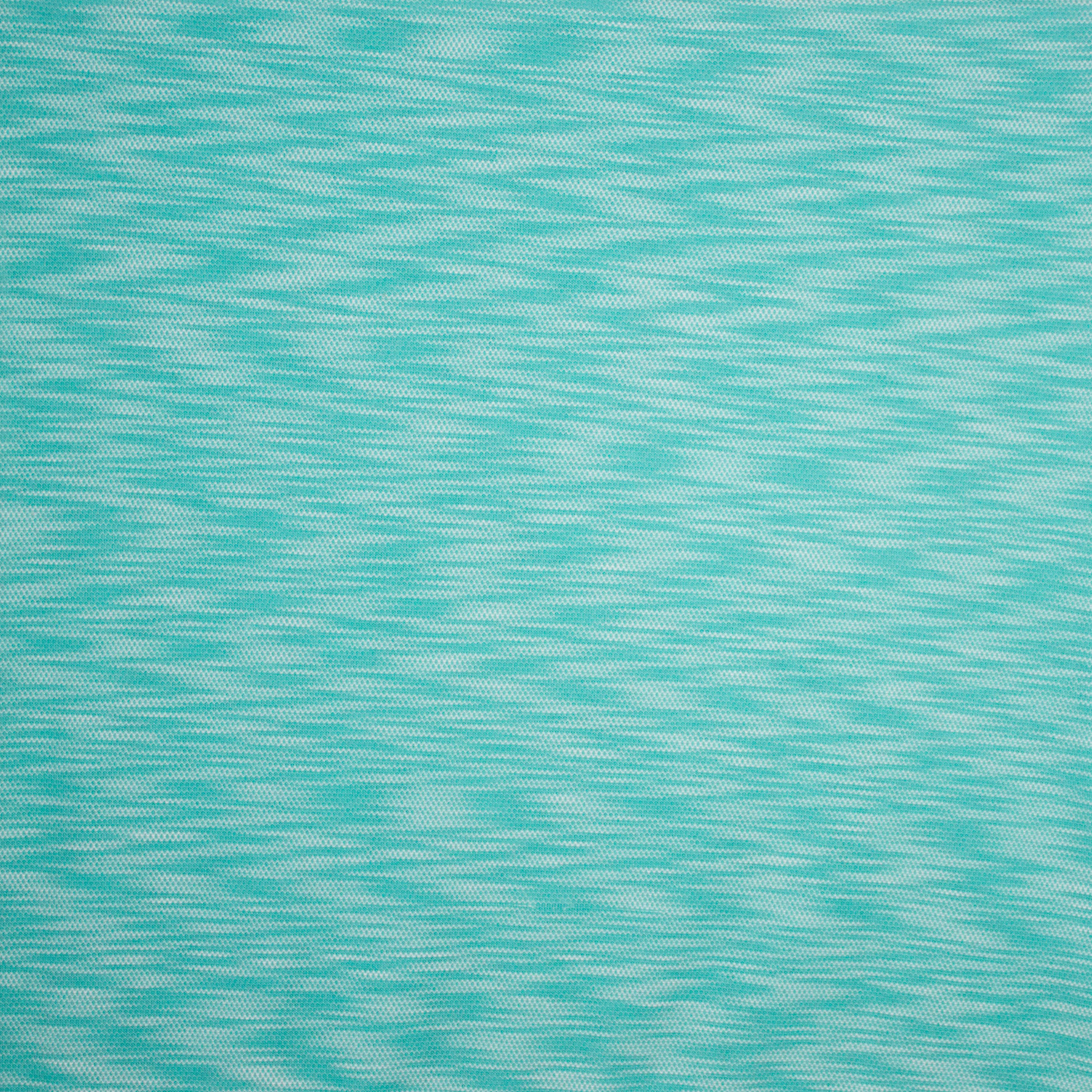 Fijn breitje turquoise gemêleerd