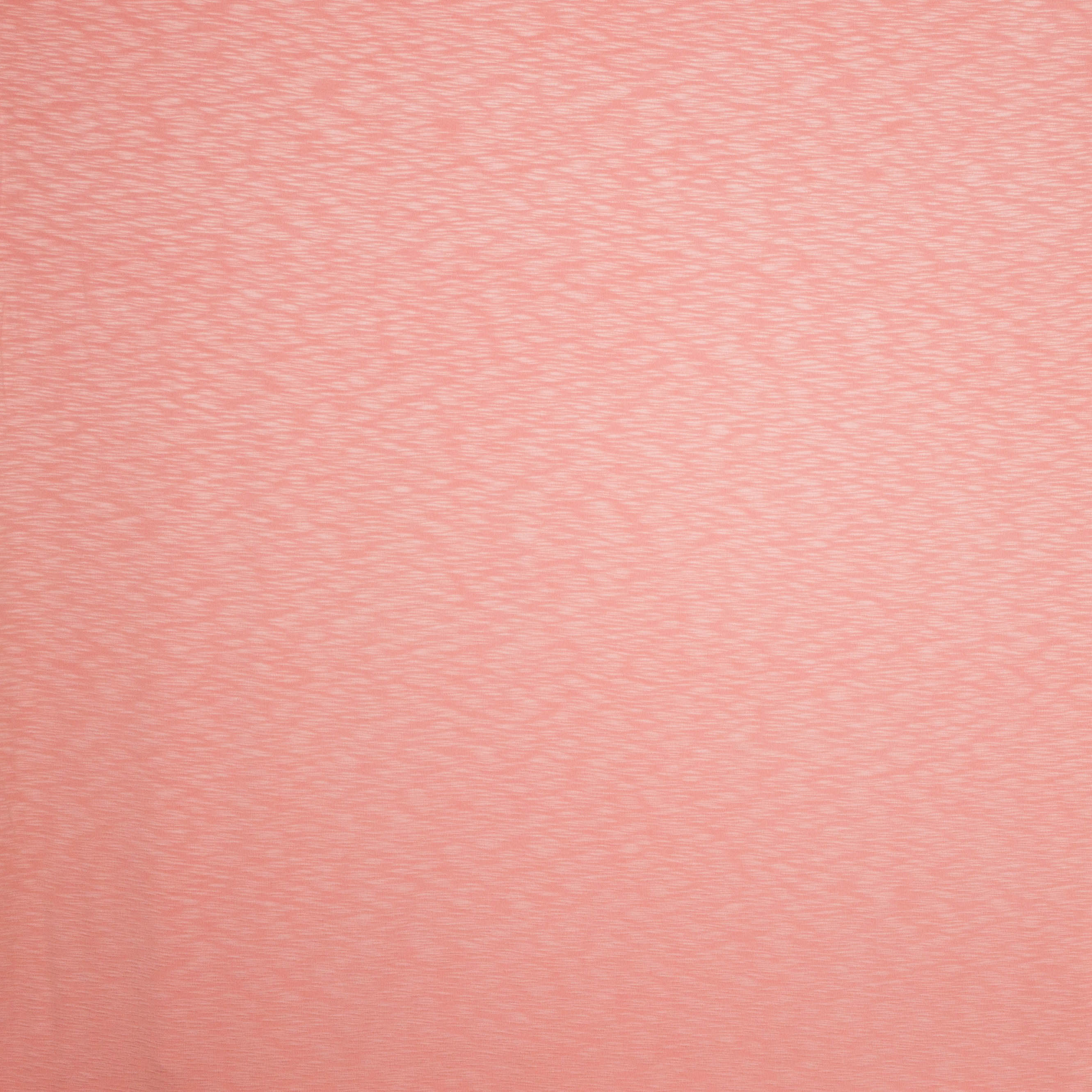 Viscose tricot zalmroze gemeleerd