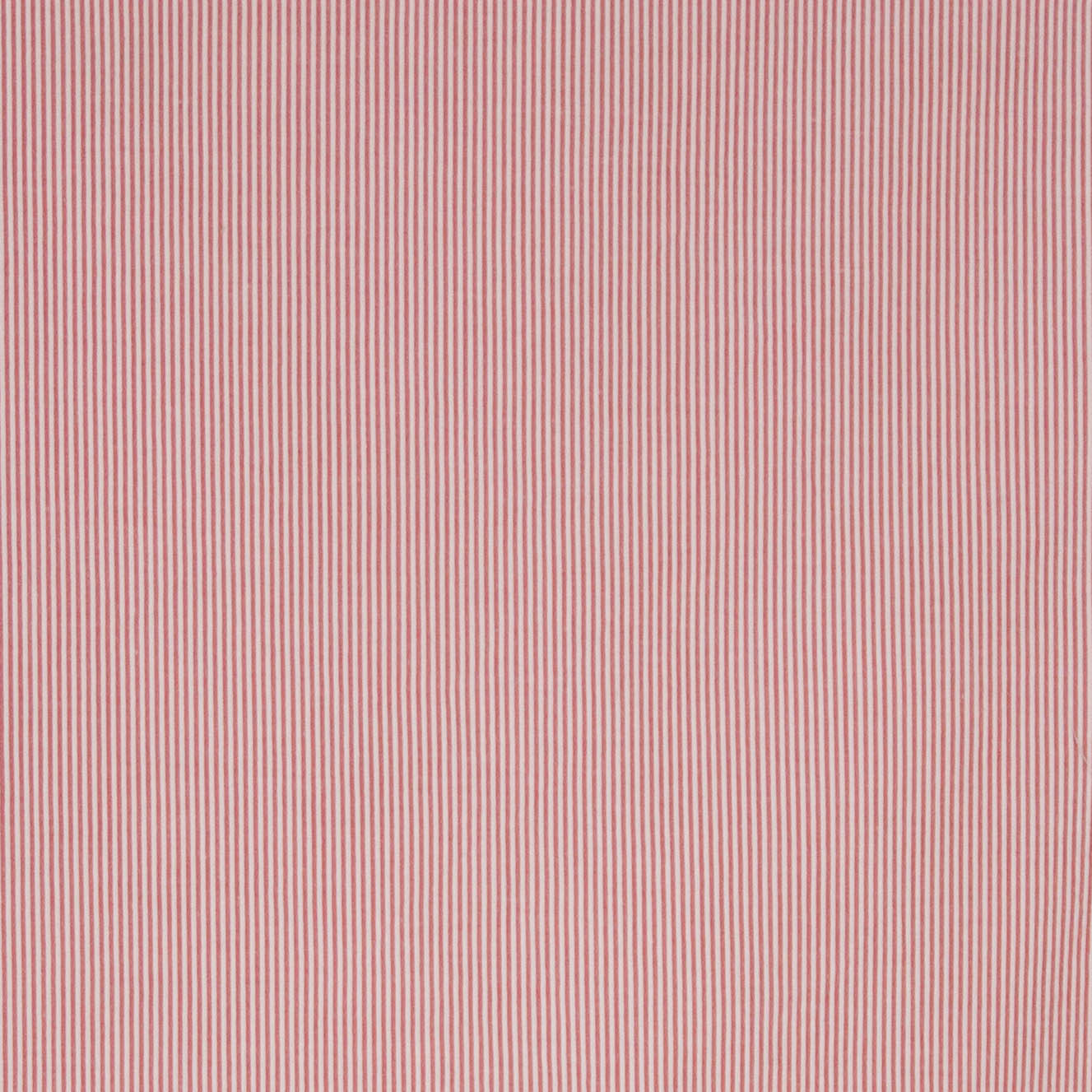 Katoen rood wit gestreept