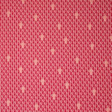 Tricot rood zeepaard glitter motief