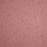 Glow in the dark maantjes en sterretjes roze