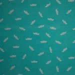 Glow in the dark vleermuisjes op turqoise achtergrond