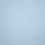 Licht blauwe sweaterstof gewatteerd en overstikt