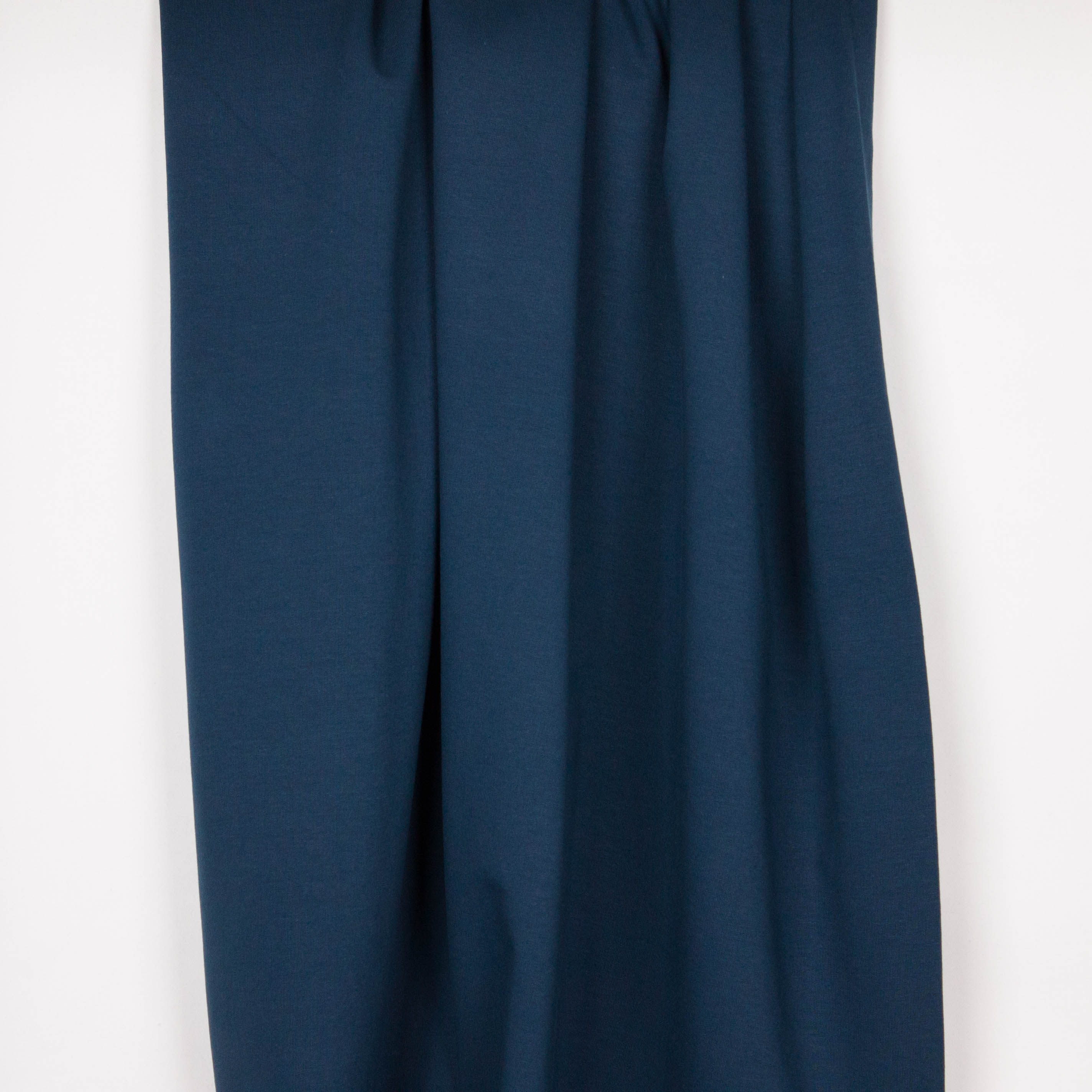 Blauwe french terry