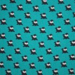 Petrol tricot POPPY walrus motief