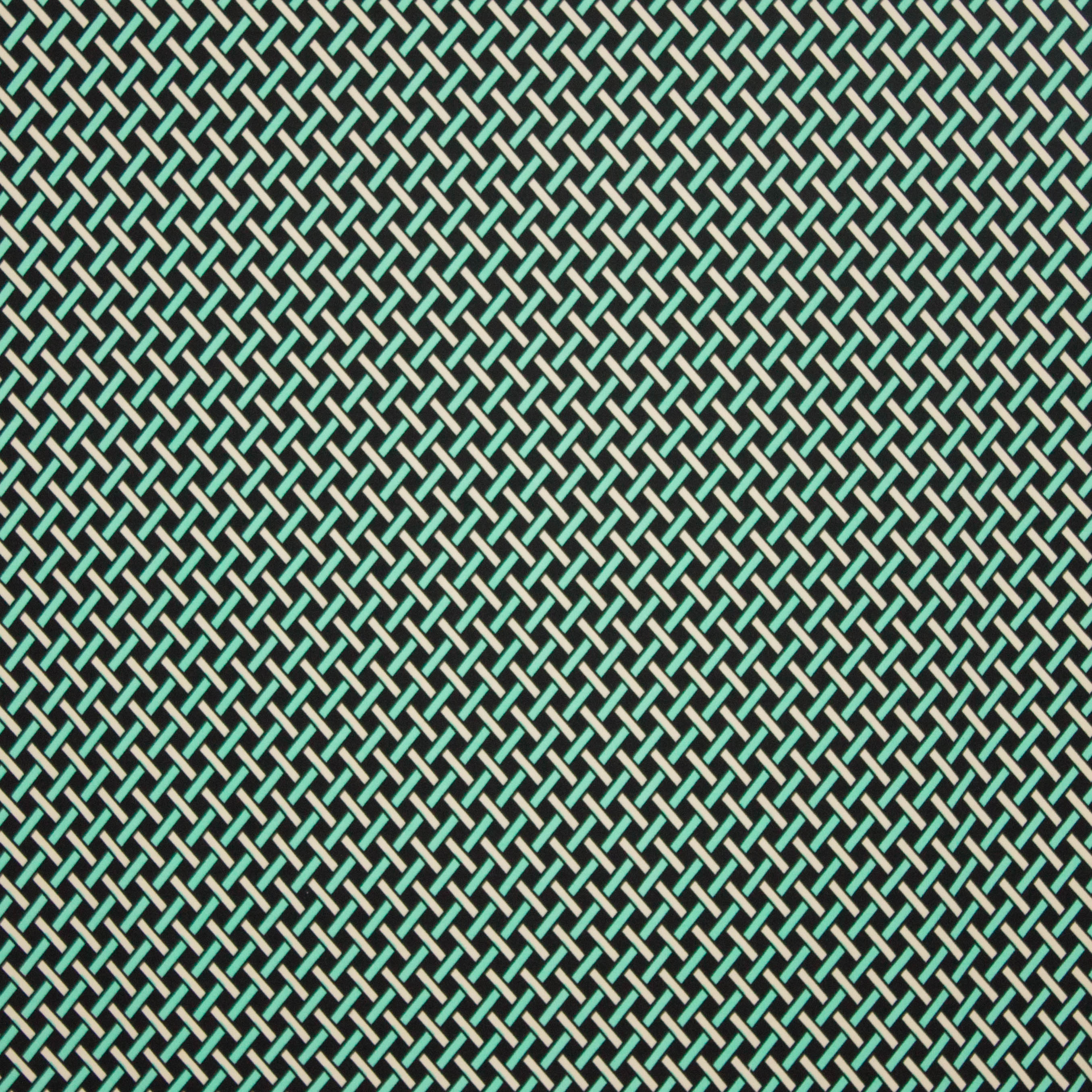 Polyester geometrisch motief