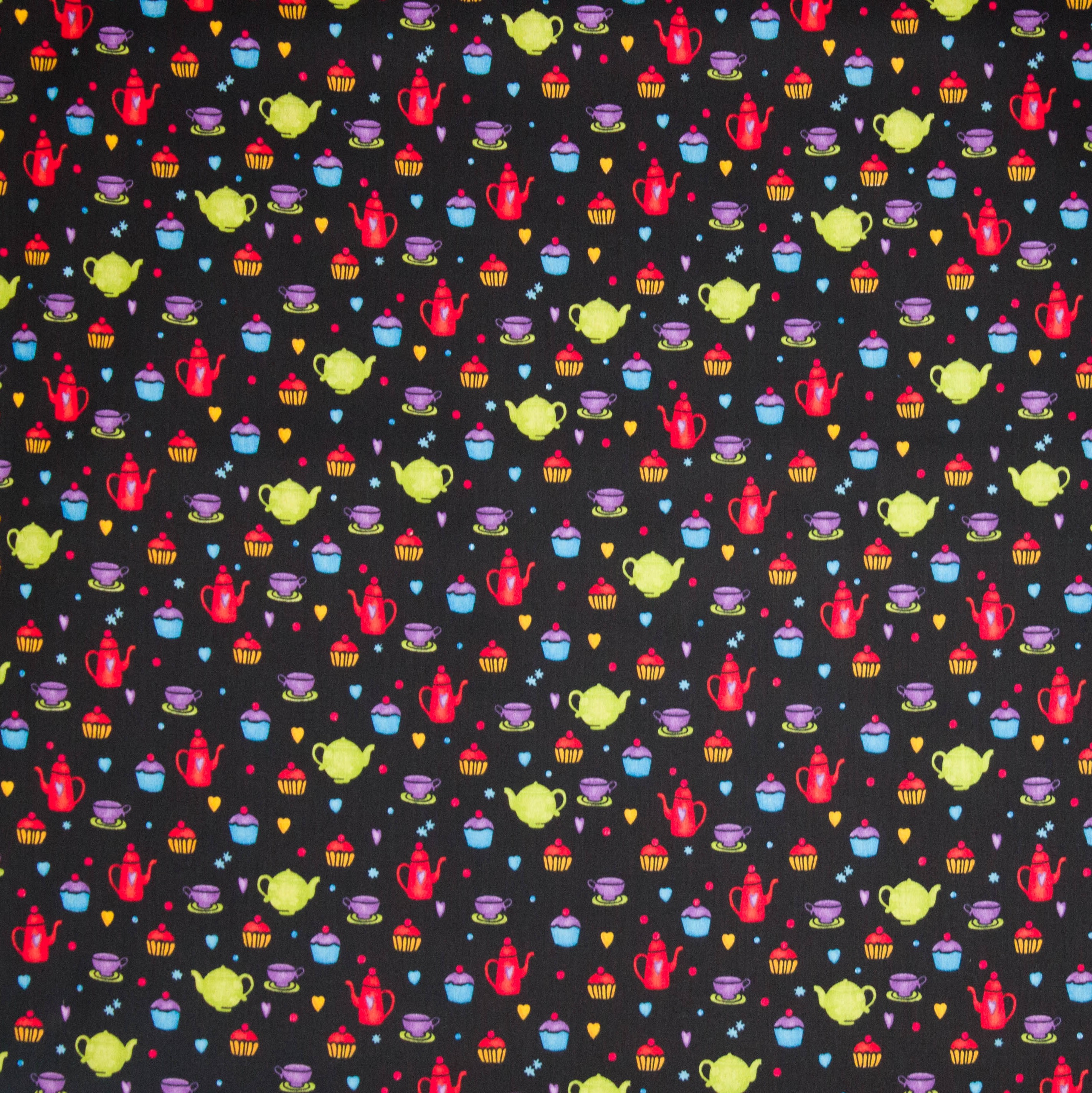 Katoen theepartijtje motief