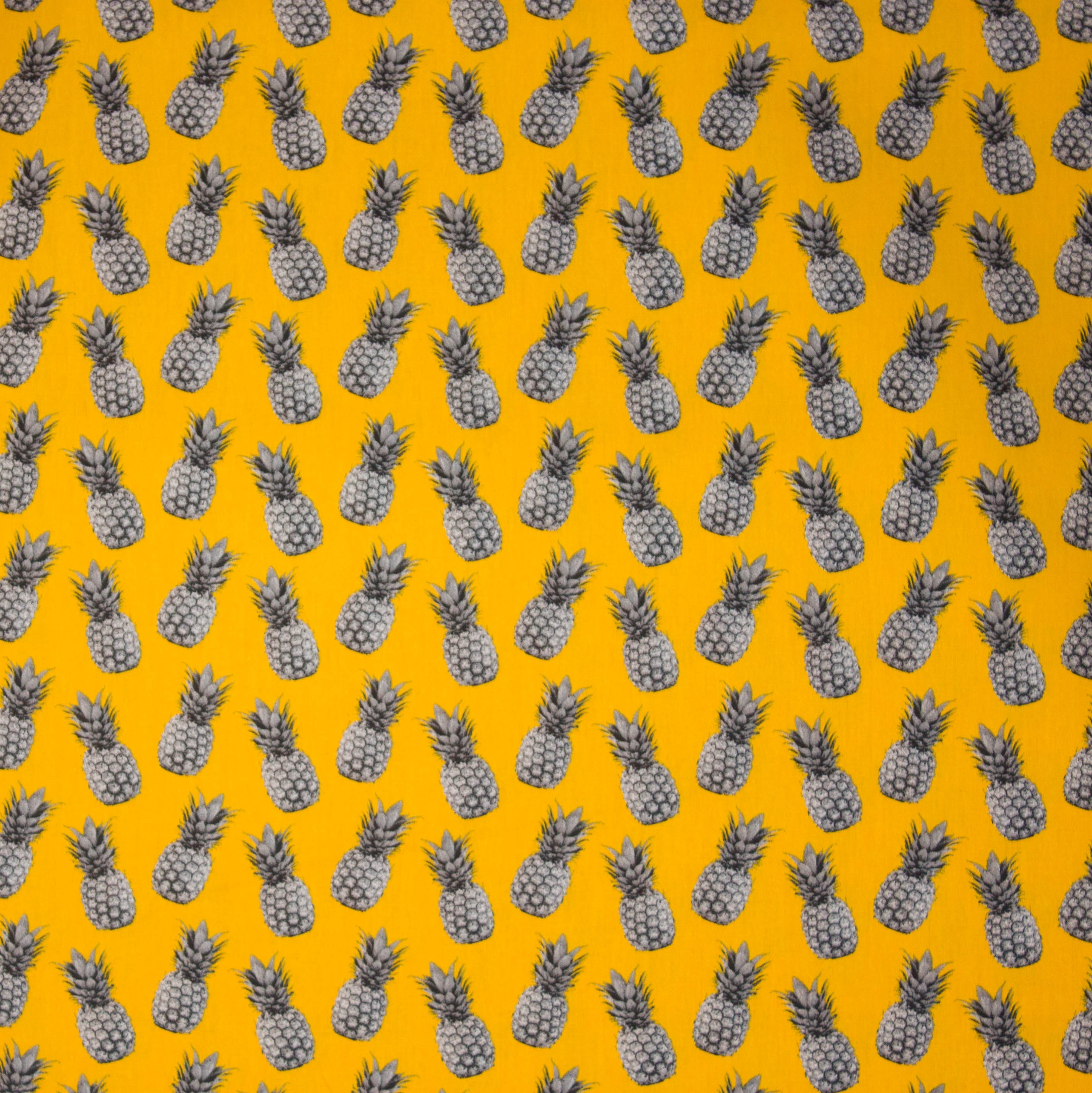 Katoen POPPY ananas motief