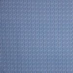 French terry blauw kabel motief