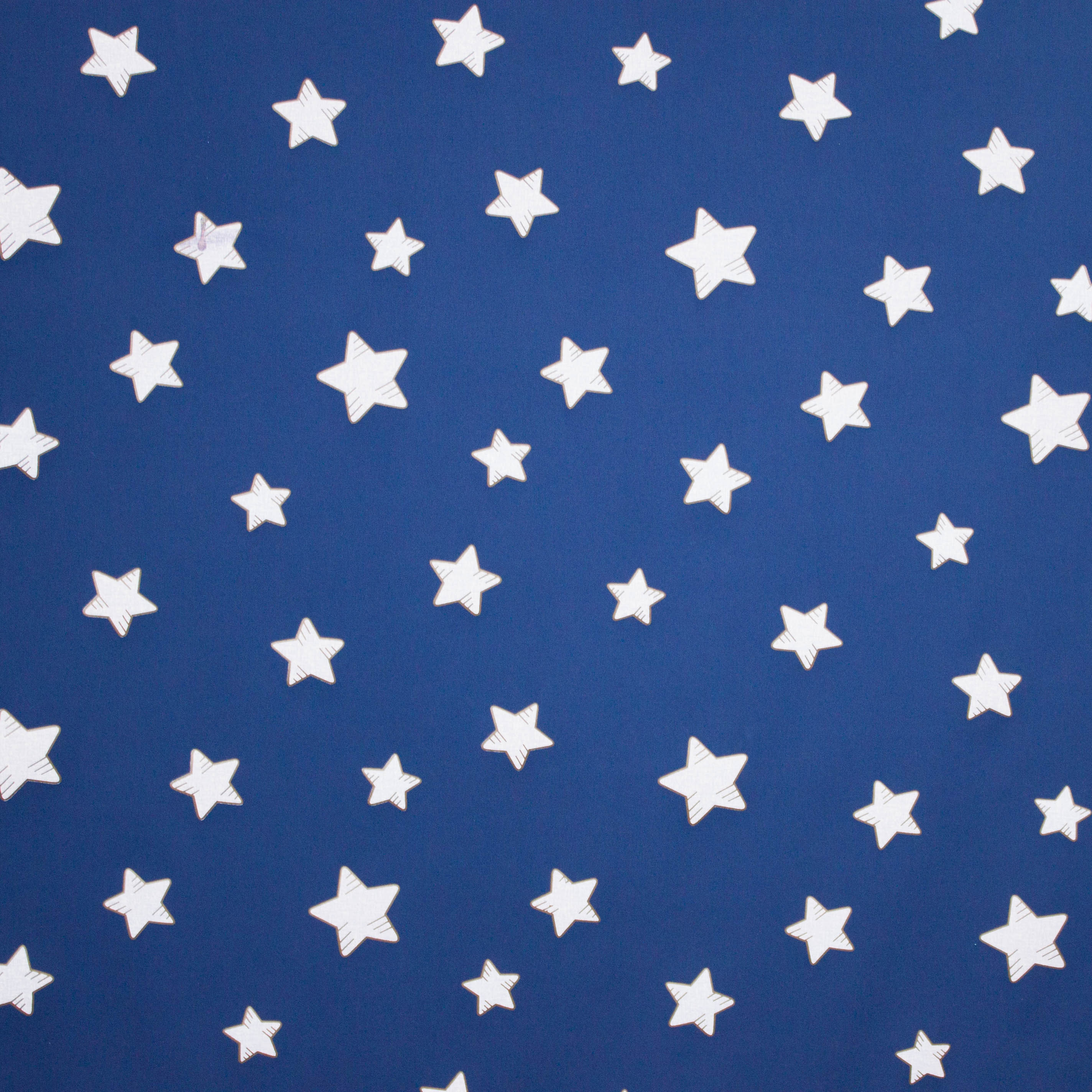 Magic softshell met sterren blauw
