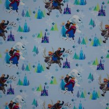 Lichtblauwe tricot van Frozen