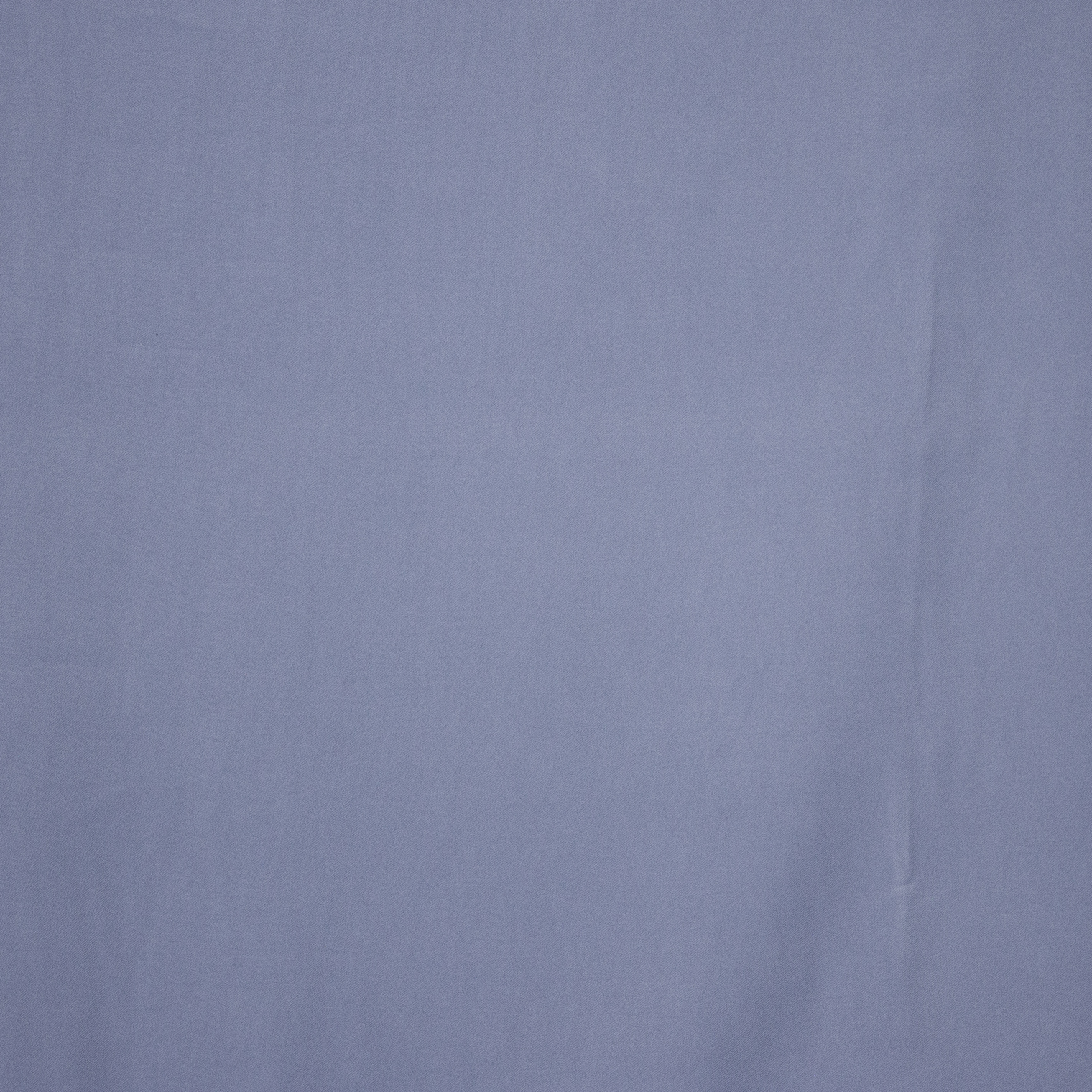 Blauwe effen viscose polyester