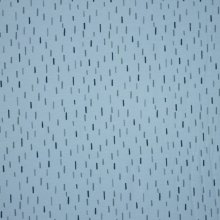 Lichtblauwe tricot met streepjesmotief van Stenzo