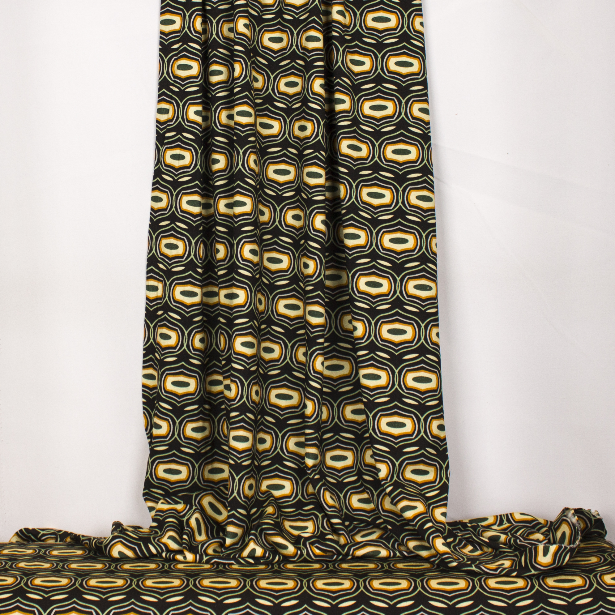 Tricot met retro motief