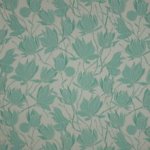 Italiaanse jacquard met groen bloemenmotief
