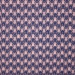 Tricot met blauwe en roze poezen van 'Lillestoff'