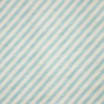 French terry met turquoise en ecru diagonale strepen van 'About Blue Fabrics'