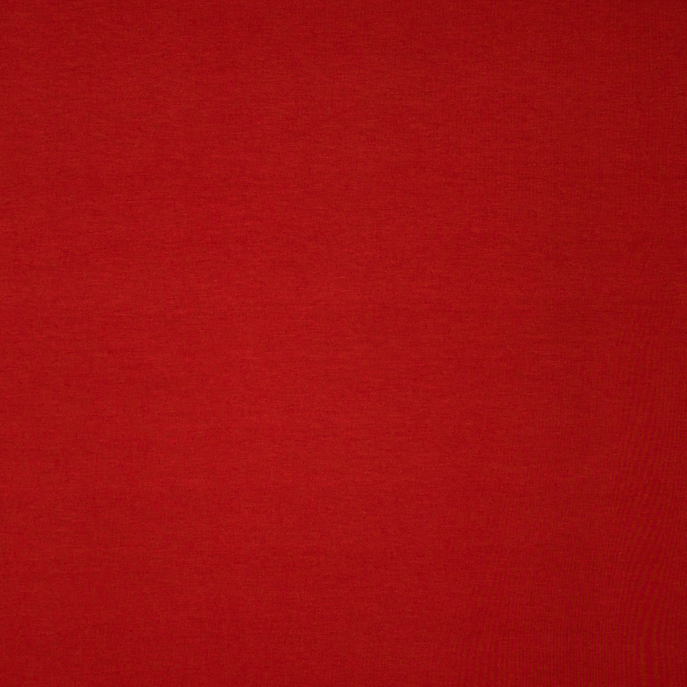 Katoen tricot donkerrood