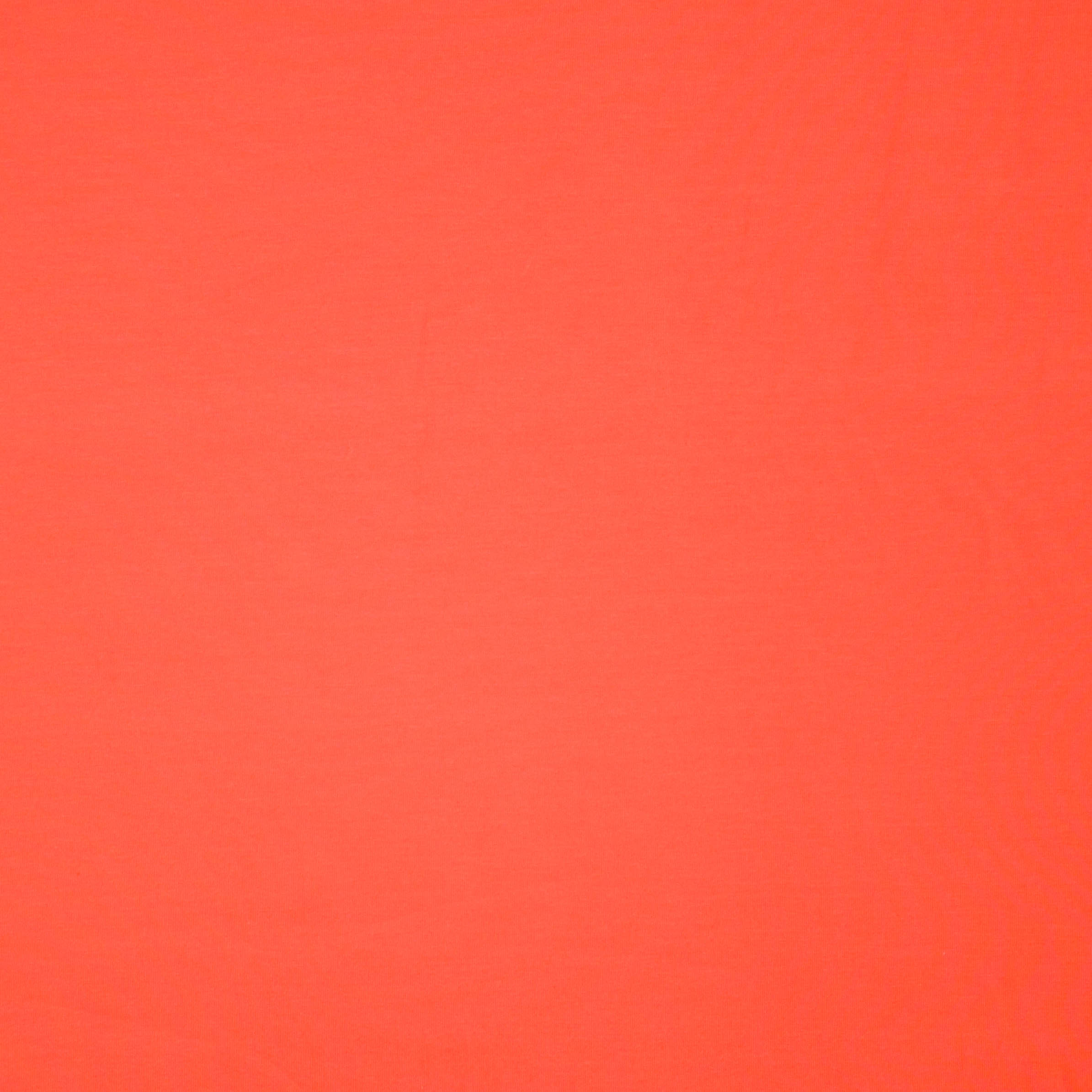 Katoen tricot oranje