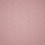 Oud roze tricot met reliëf sterretjes