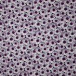 Tricot met bloemenmotief lila