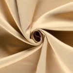 Deels verduisterende stof effen beige