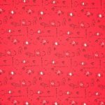 Rode tricot met beer Poeh motief