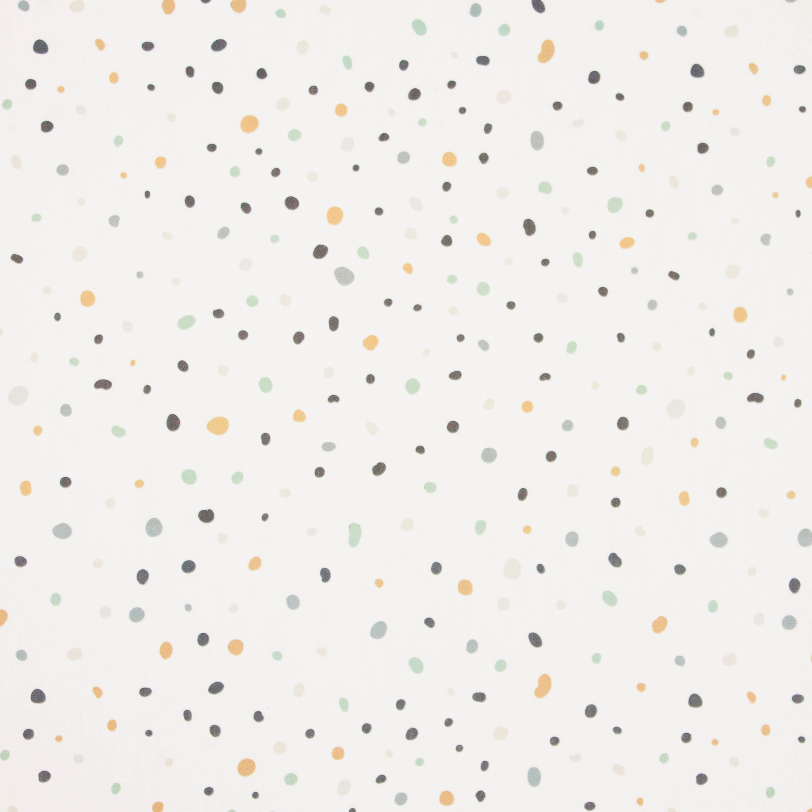 Witte canvas met vlekjes motief