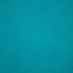 Turquoise boordstof met zilveren glitters