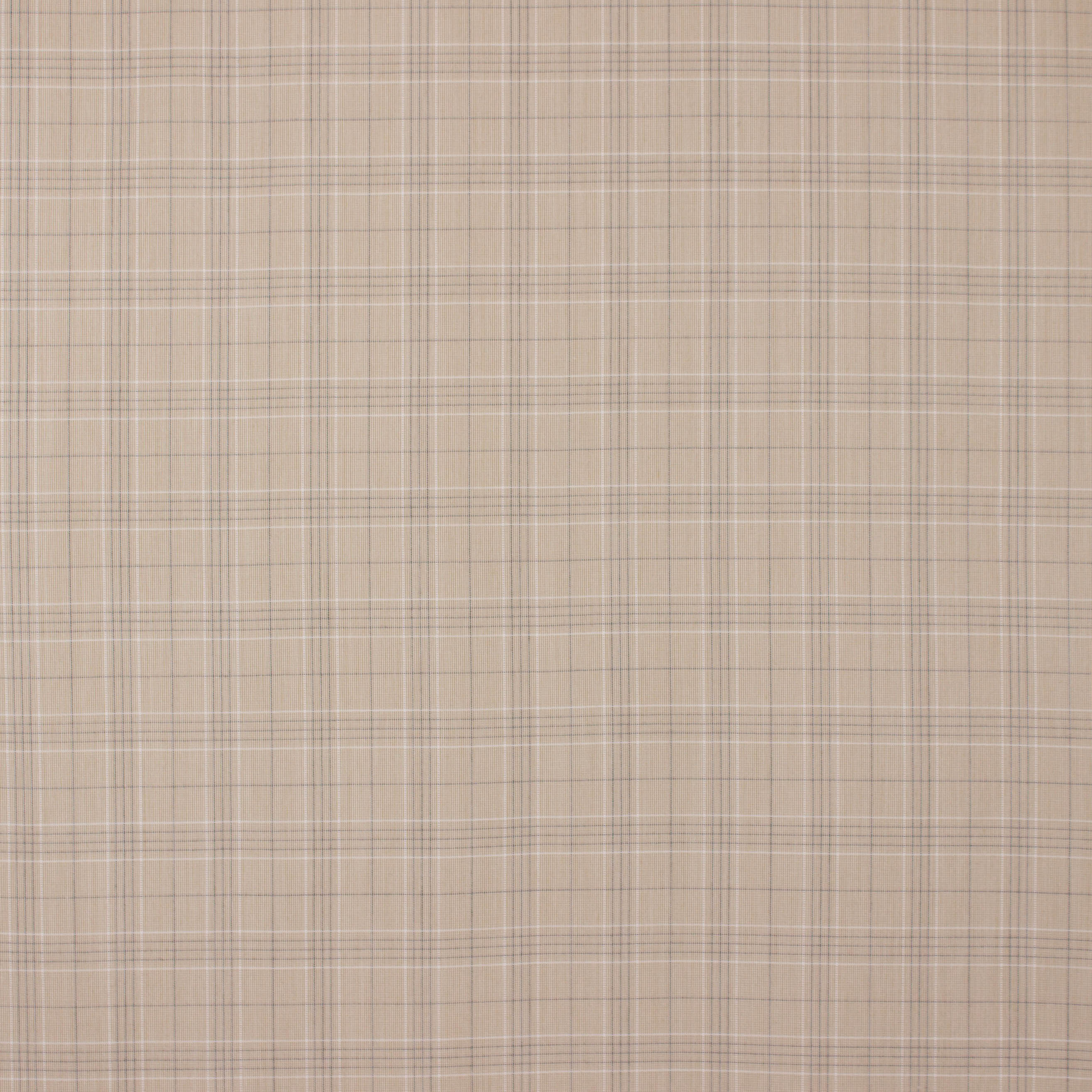 Beige wol- polyestermengeling met Prince de Galles print