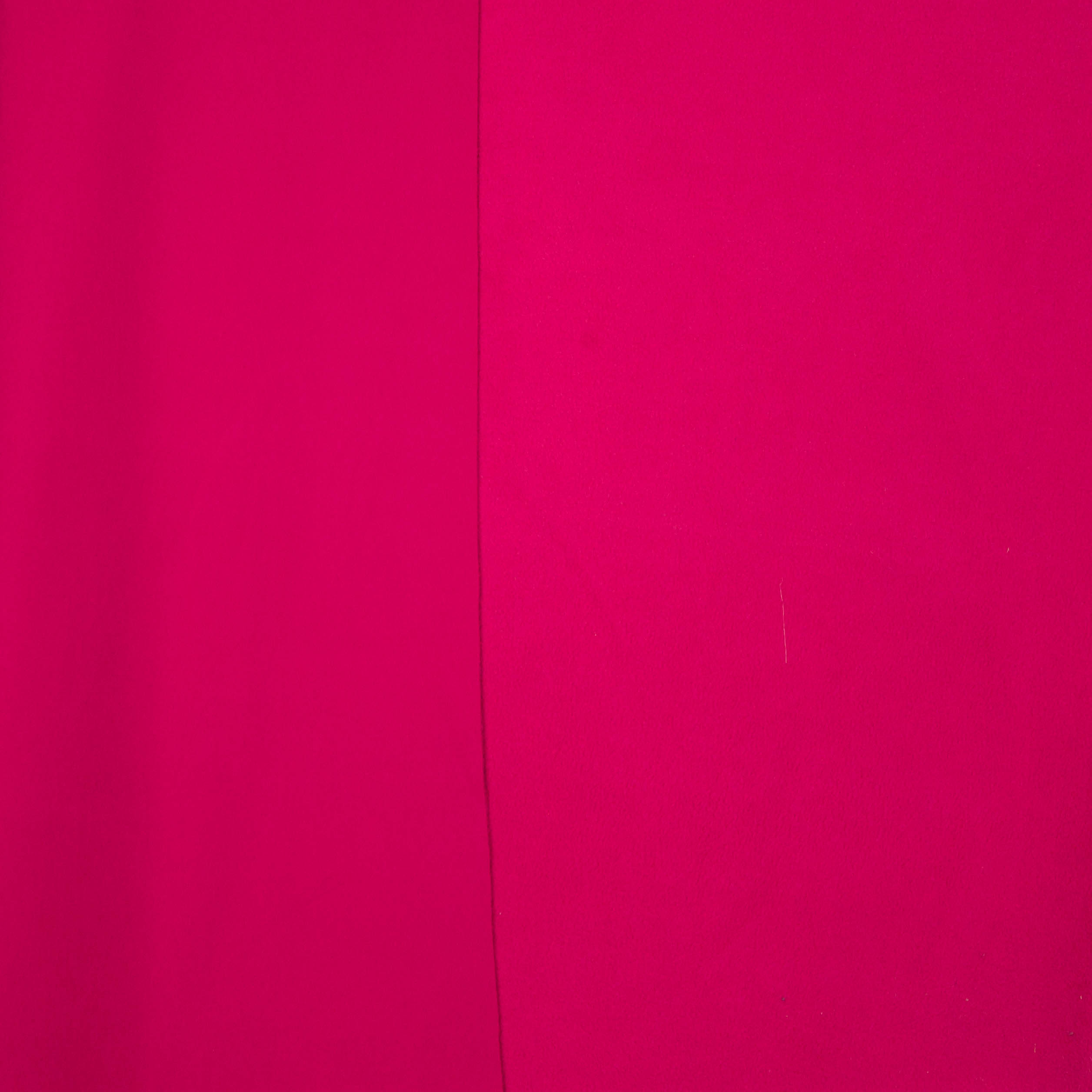 Fuchsia softshell met fuchsia achterkant