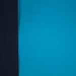 softshell donkerblauw met turquoise binnenkant
