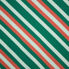 Diagonaal gestreepte french terry  'Garden Days Dia van About Blue Fabrics'