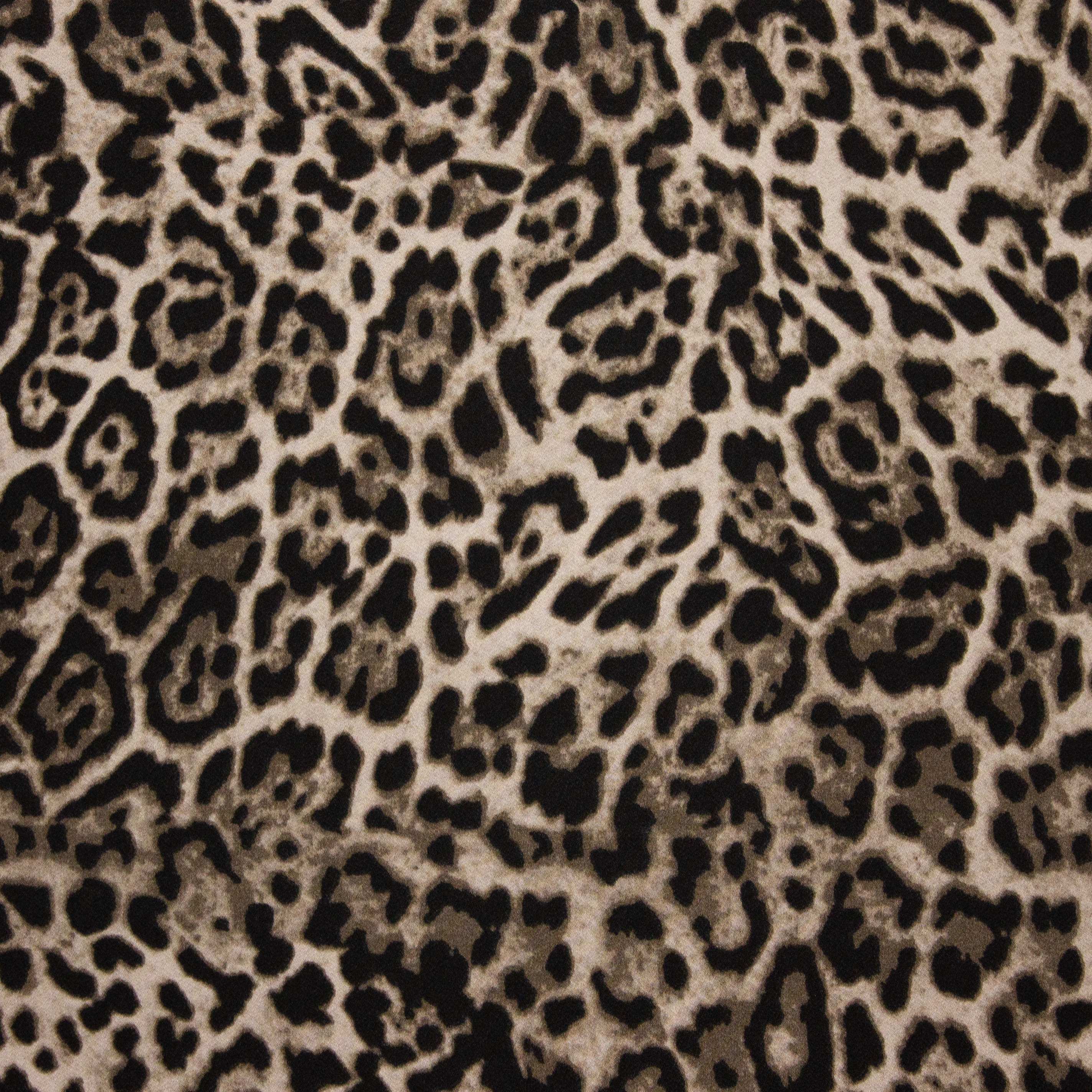 Polyester Crêpe met Panterprint van My Image