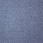 Blauw / grijze sweaterstof met zilveren glitter