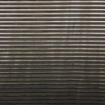 Zwart / goud plissé polyester van 'La Maison Victor'