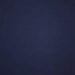 Donkerblauwe rekbare viscose / polyester mengeling van 'La Maison Victor'