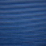 Zwart / blauwe plissé polyester van 'La Maison Victor'